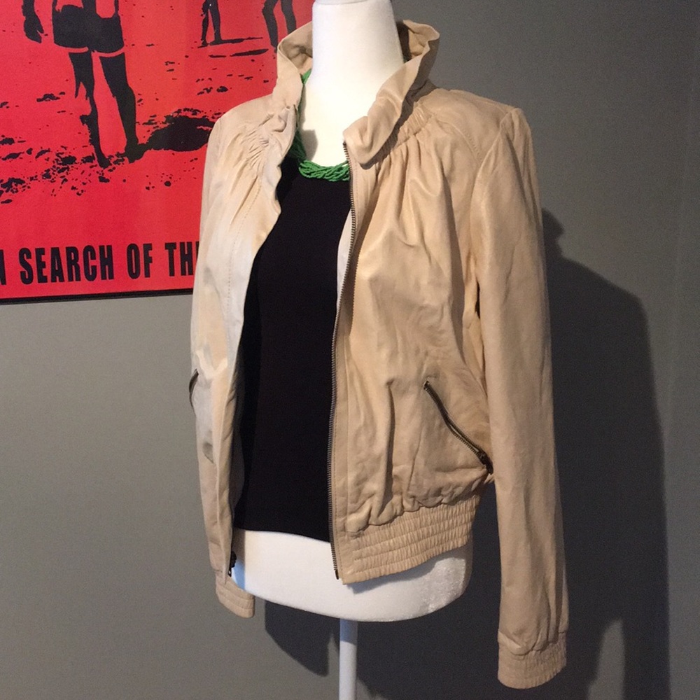 Hinge Leather Jacket